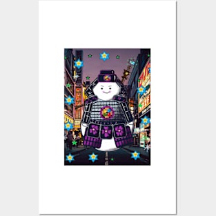 City Samurai Snow Posters and Art